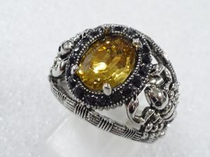 色石　指輪(15号)